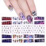 12 Patterns/Set Boho Dream Catcher Nail Art Stickers