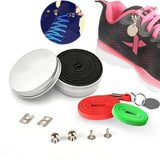 Clasp And Lock | Metal No Tie Shoelace