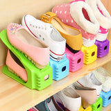 Multi Colored Stacking Shoe Organizer